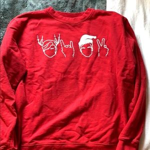 limited edition dolan twin christmas crewneck